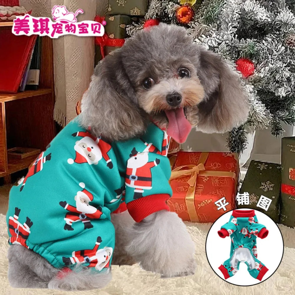 Christmas Dress Up Pet Clothes Wizard Funny Small Medium Dogs Universal Pet Clothes Suitable for Autumn and Winter Dog Clothes