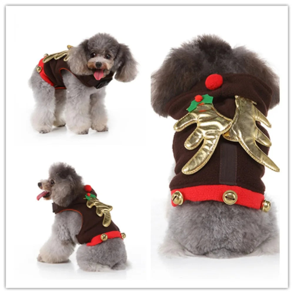 Christmas Dress Up Pet Clothes Wizard Funny Small Medium Dogs Universal Pet Clothes Suitable for Autumn and Winter Dog Clothes